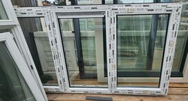 Kunststof raamkozijn bxh 2380&times;1285 