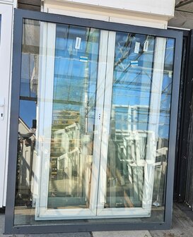 Aluminium vast glas bxh 1700&times;2095